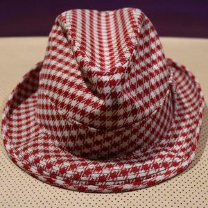 Vintage Paul Bear Bryant Signature Crimson and White Fedora